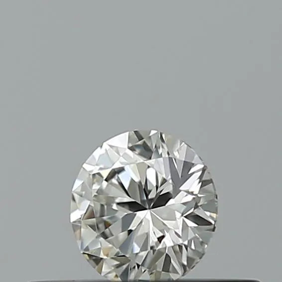 0.18ct Round Natural Diamond (Colour G, Clarity IF, Cut EX, IGI Certified)