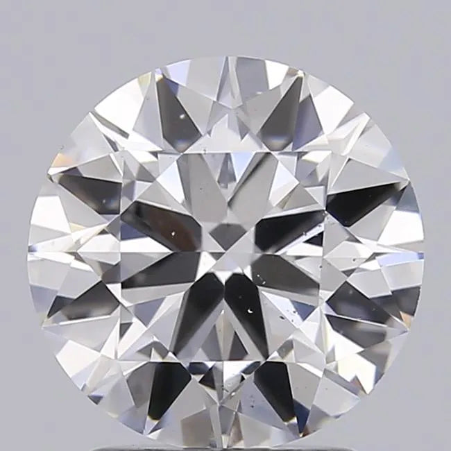 2.00ct Round Lab Grown Diamond (Colour D, Clarity VS2, Cut VG, IGI Certified)