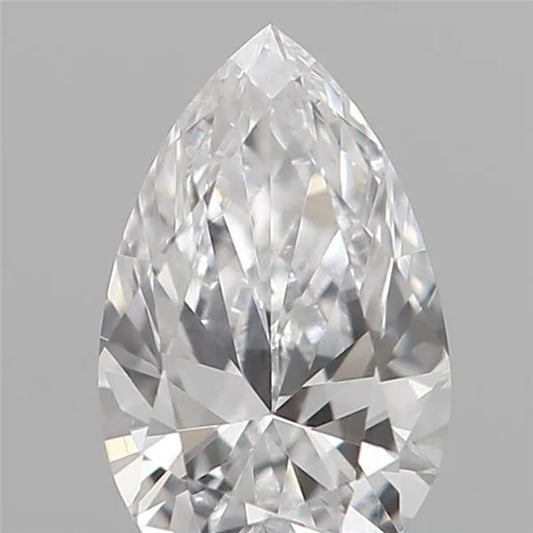 0.07ct Pear Natural Diamond (Colour D, Clarity VS2, Cut VG, IGI Certified)
