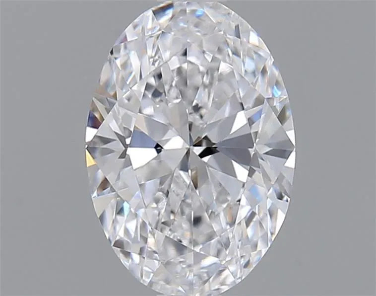 0.90ct Oval Lab Grown Diamond (Colour D, Clarity VVS2, Cut EX, Uncertified)