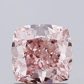 1.22ct Cushion modified Lab Grown Diamond (Colour Fancy Intense Pink, Clarity VS1, IGI Certified)