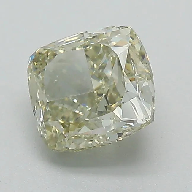 1.30ct Cushion brilliant Natural Diamond (Colour Fancy Yellow, Clarity VS1, Cut EX, GIA Certified)