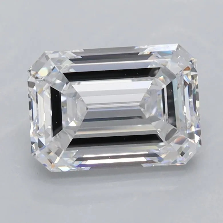 1.83ct Emerald Lab Grown Diamond (Colour D, Clarity FL, IGI Certified)