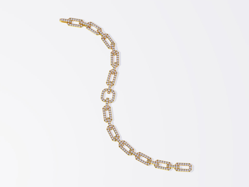 Montana diamond link bracelet
