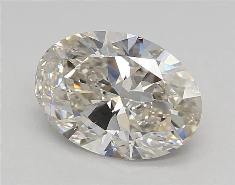 2.00ct Oval Lab Grown Diamond (Colour G, Clarity VVS2, Uncertified)
