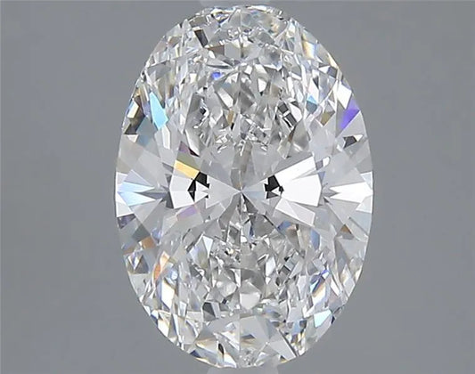 2.06ct Oval Lab Grown Diamond (Colour E, Clarity VVS2, Uncertified)