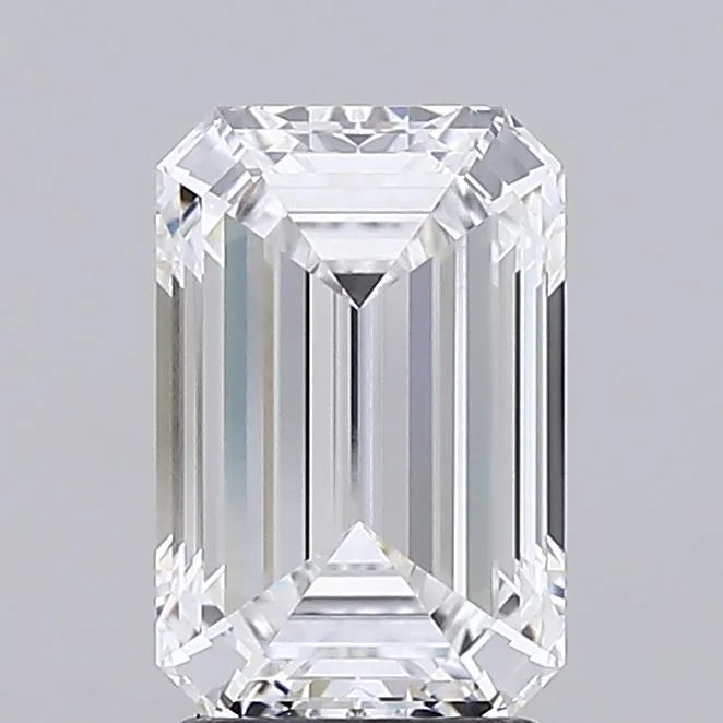 2.57ct Emerald Lab Grown Diamond (Colour D, Clarity VVS1, GIA Certified)
