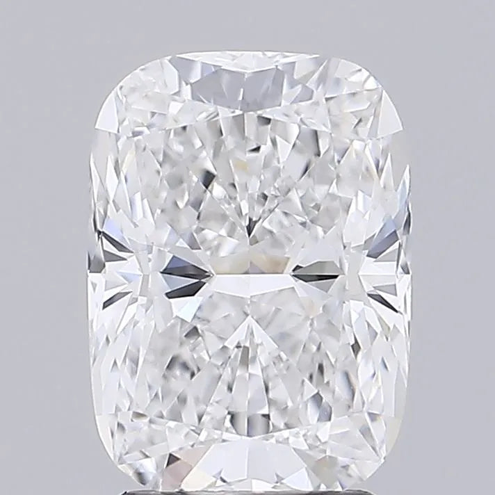 2.65ct Cushion modified Lab Grown Diamond (Colour D, Clarity VVS2, IGI Certified)