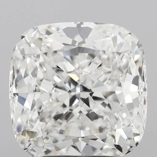 4.04ct Cushion modified Lab Grown Diamond (Colour F, Clarity VS1, IGI Certified)