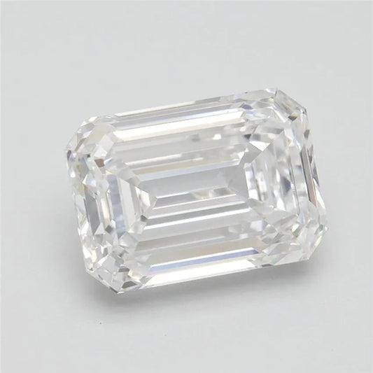 5.01ct Emerald Lab Grown Diamond (Colour D, Clarity VS1, IGI Certified)