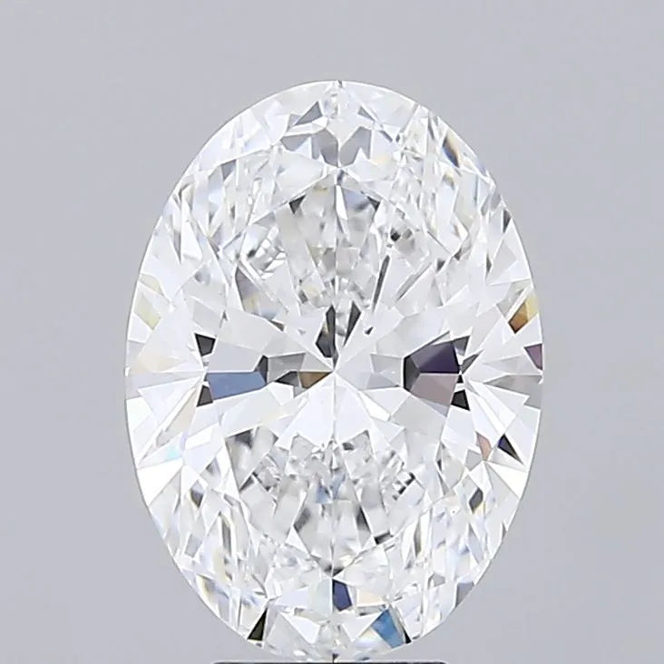 5.01ct Oval Lab Grown Diamond (Colour F, Clarity VS1, IGI Certified)