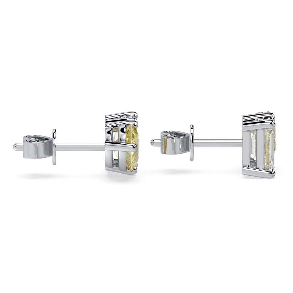 Toi et Moi earrings - white gold