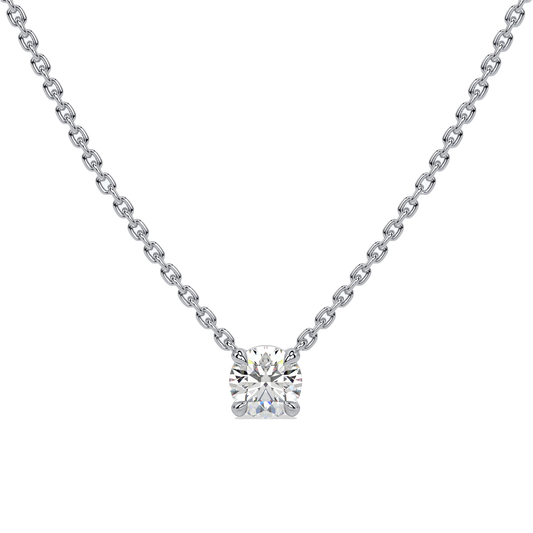 4 Claw Solitaire Pendant