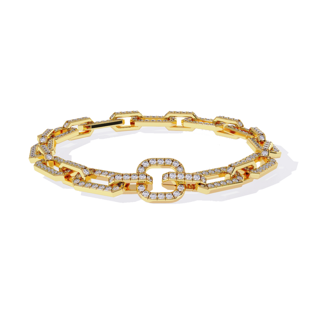 Montana diamond link bracelet