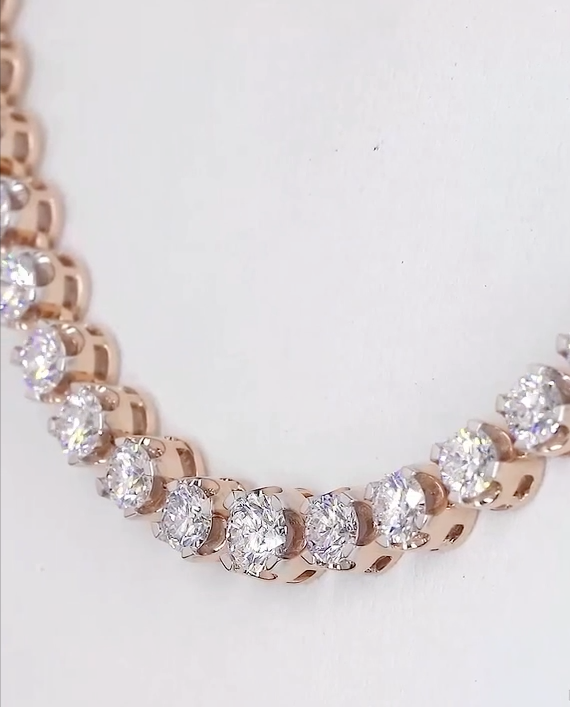 Tennis Riviera Necklace