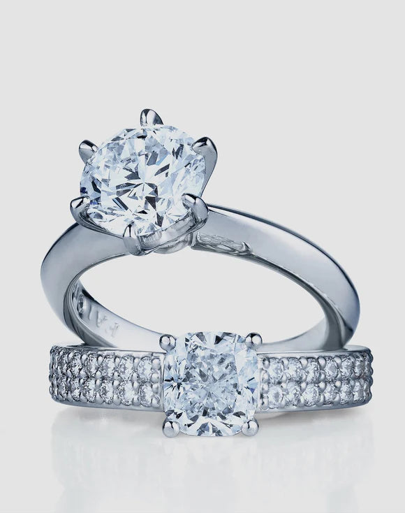 Culét diamond engagement rings